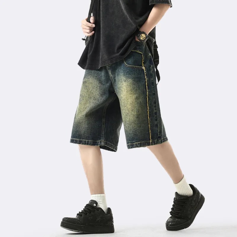 JCUI Denim Shorts Unisex-14