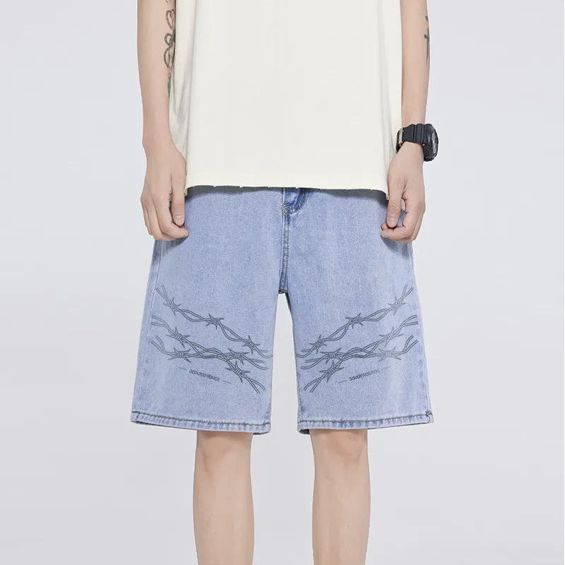 JCUI Denim Shorts Unisex-7