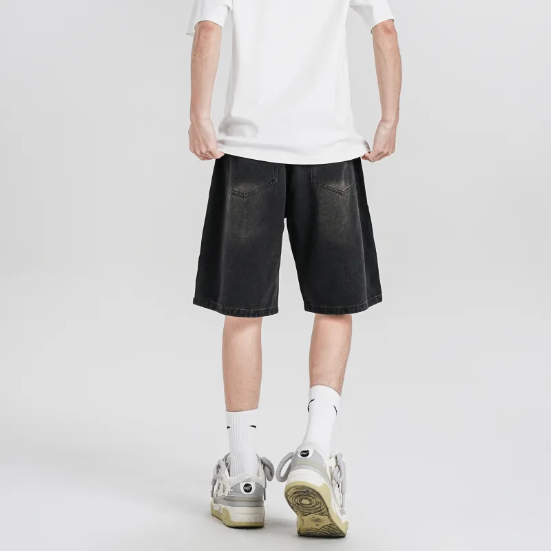 JCUI Denim Shorts Unisex-3