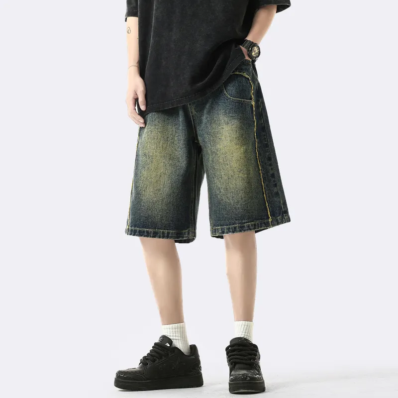 JCUI Denim Shorts Unisex-11