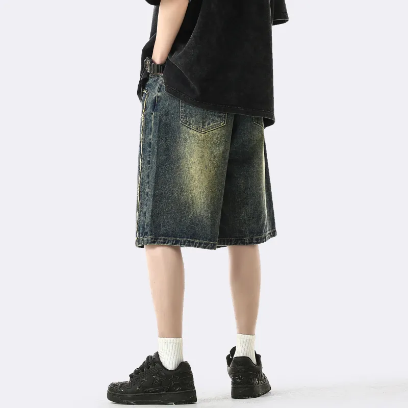 JCUI Denim Shorts Unisex-12
