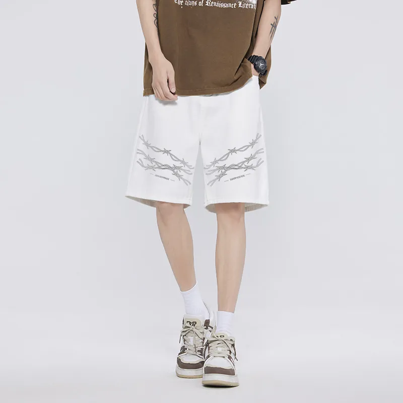 JCUI Denim Shorts Unisex-11