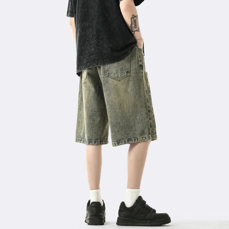 JCUI Denim Shorts Unisex-4