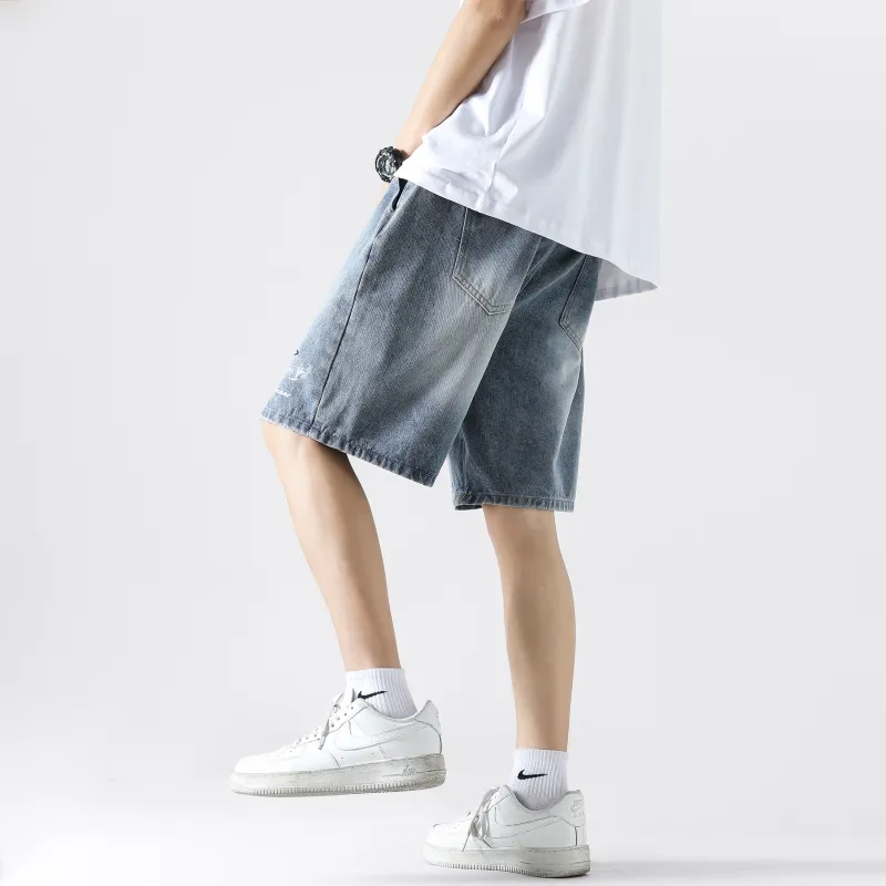 JCUI Denim Shorts Unisex-17