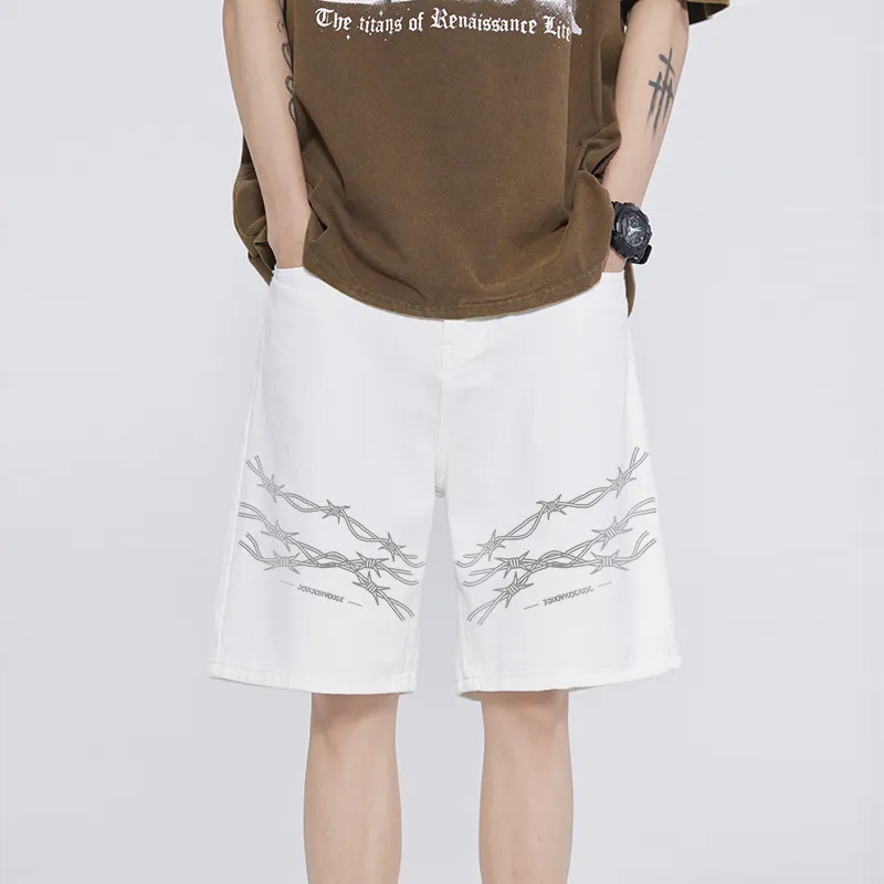 JCUI Denim Shorts Unisex-12