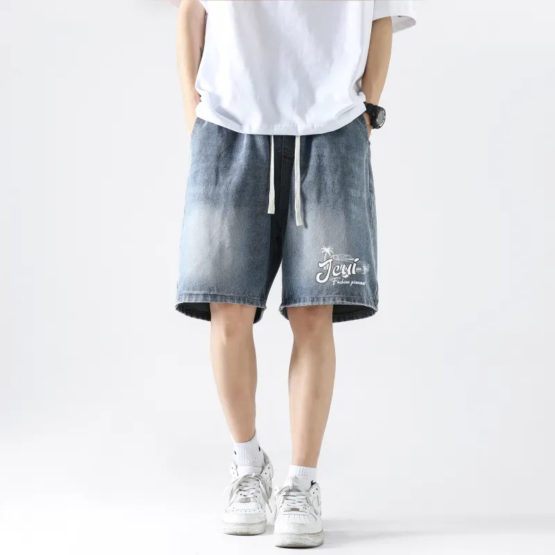 JCUI Denim Shorts Unisex-20