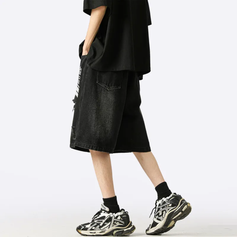 JCUI Denim Shorts Unisex-8