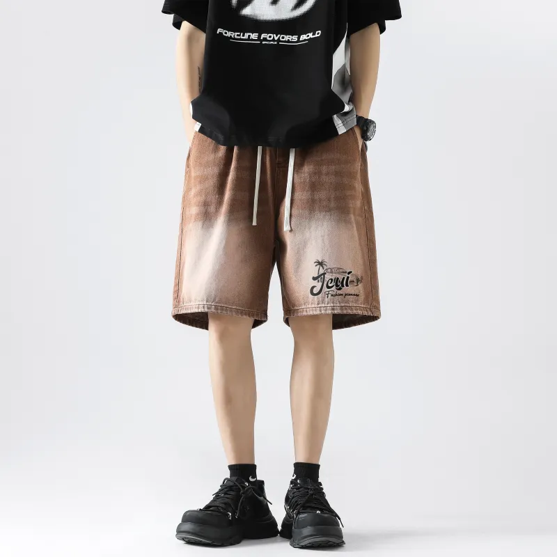 JCUI Denim Shorts Unisex-12