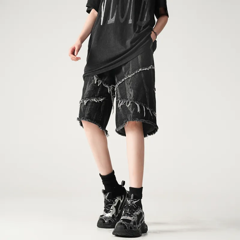 JCUI Denim Shorts Unisex-2