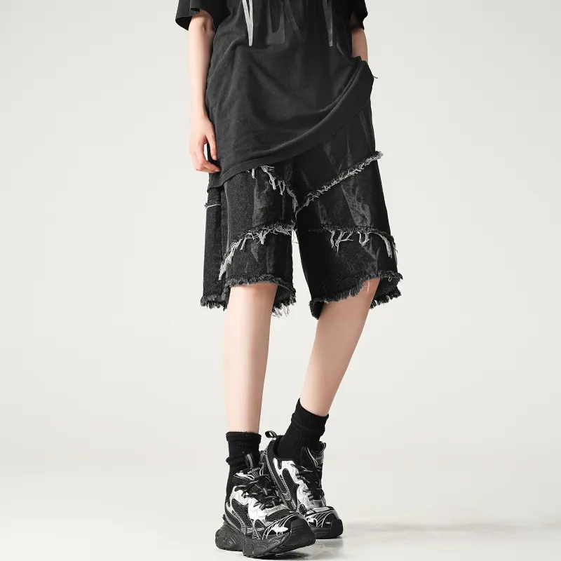 JCUI Denim Shorts Unisex-4