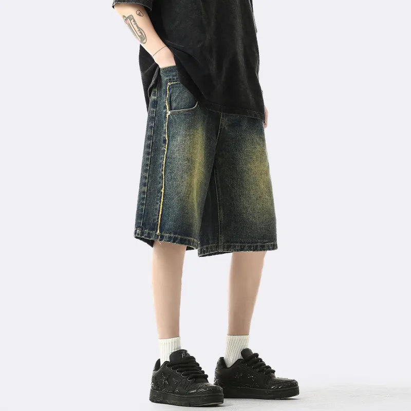 JCUI Denim Shorts Unisex-13