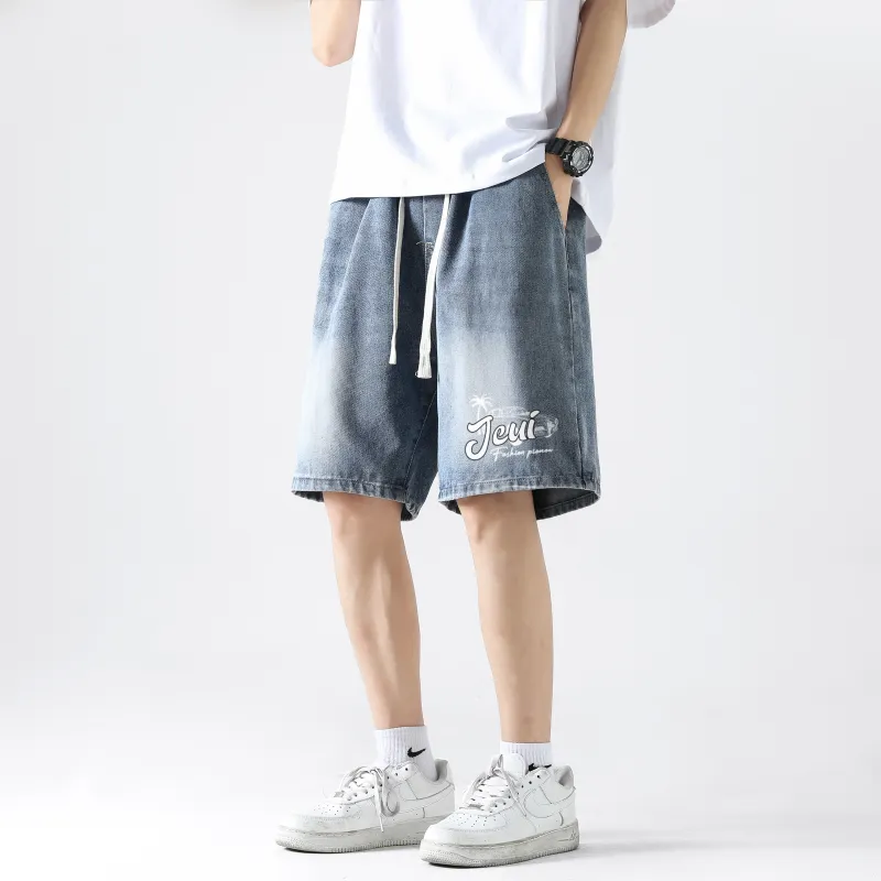 JCUI Denim Shorts Unisex-16