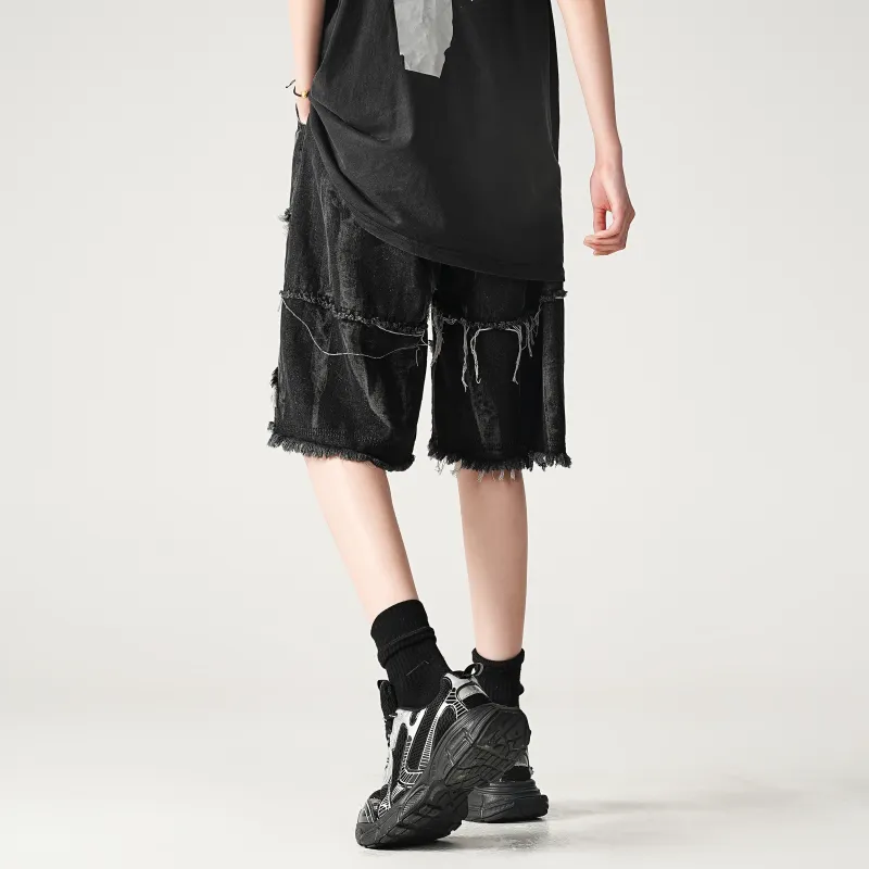 JCUI Denim Shorts Unisex-6
