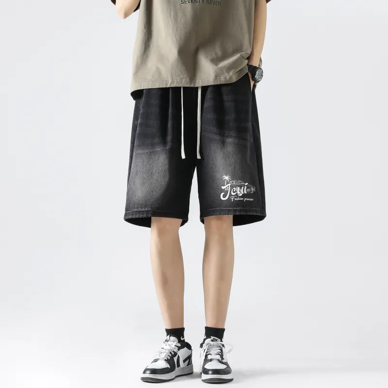 JCUI Denim Shorts Unisex-23