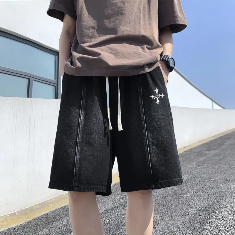 JCUI Denim Shorts Unisex-2