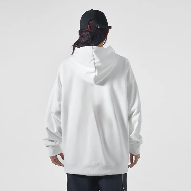 JCUI Sweatshirts Unisex White-2