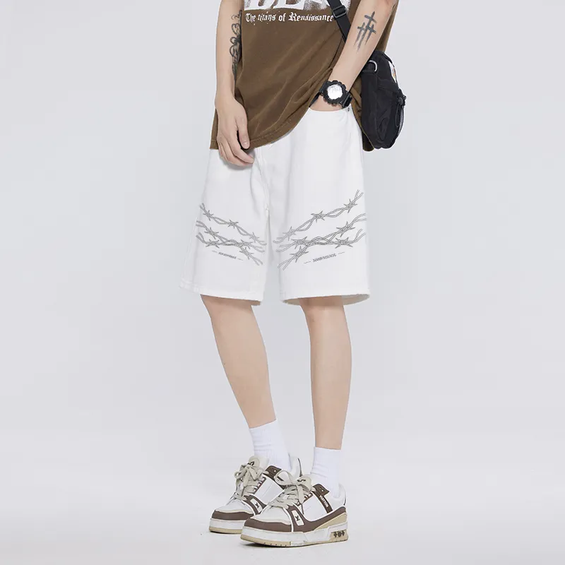 JCUI Denim Shorts Unisex-13