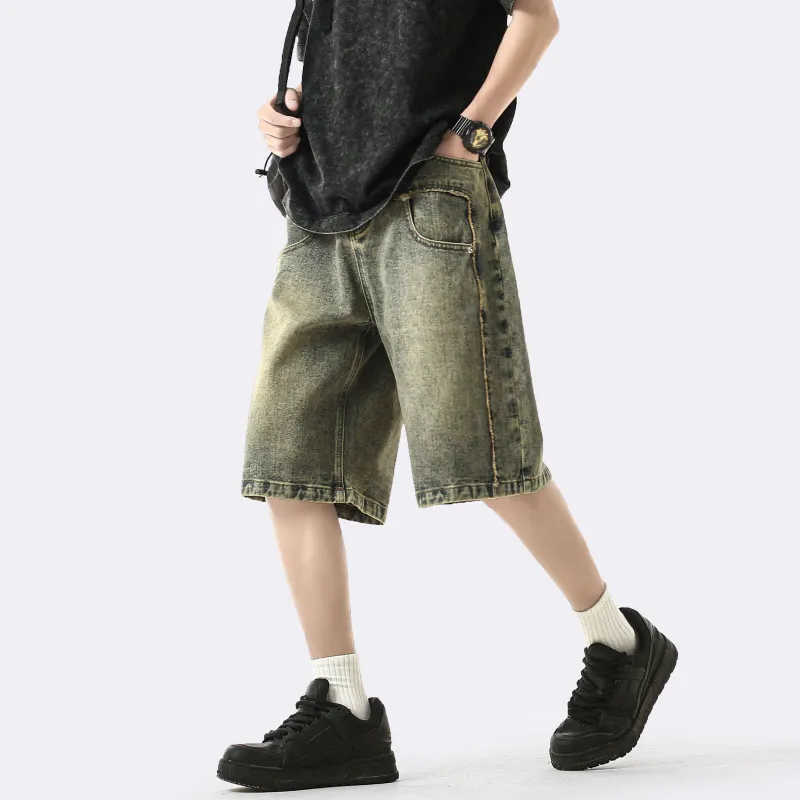 JCUI Denim Shorts Unisex-6