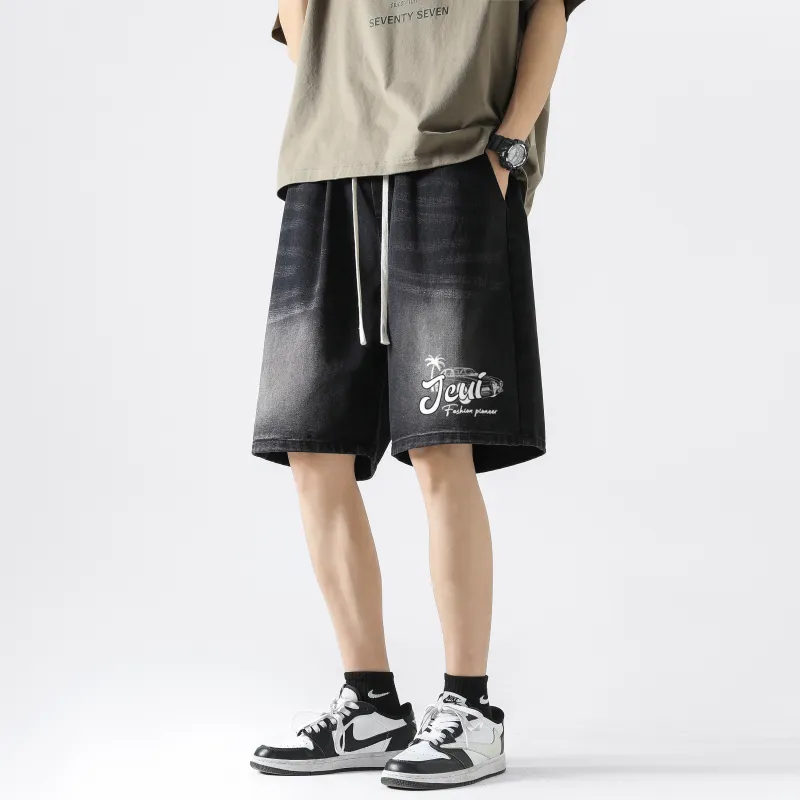 JCUI Denim Shorts Unisex-24