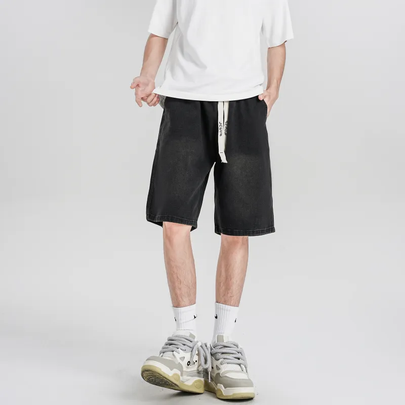 JCUI Denim Shorts Unisex-4