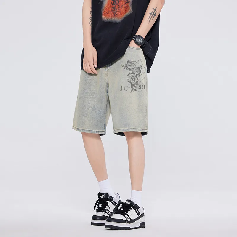 JCUI Denim Shorts Unisex-14