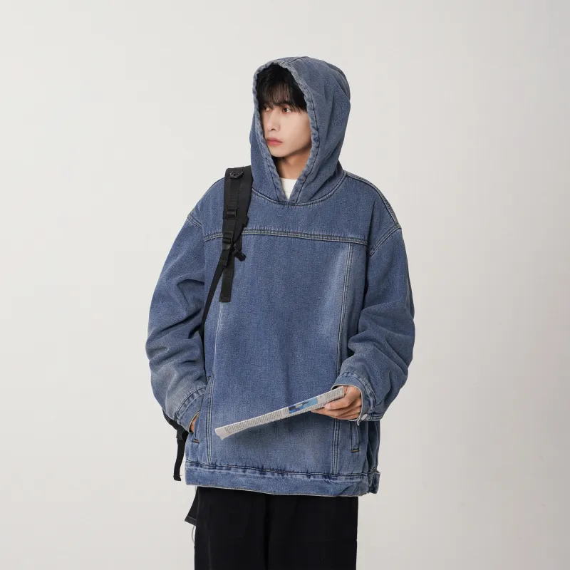 JCUI Denim Jacket Unisex Indigo Purple-27
