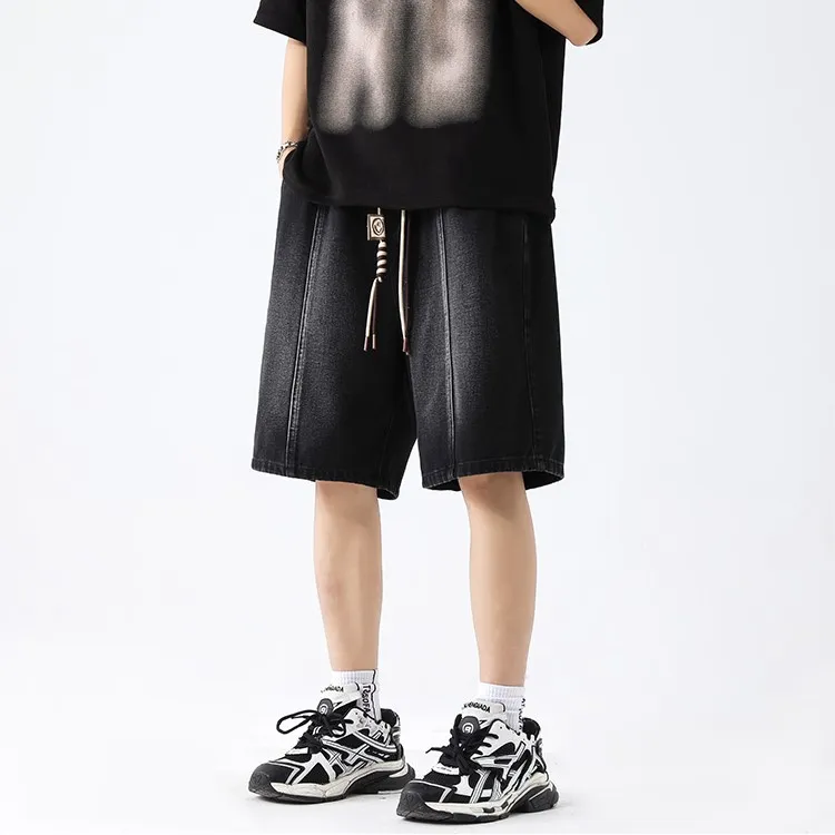 JCUI Denim Shorts Unisex-2