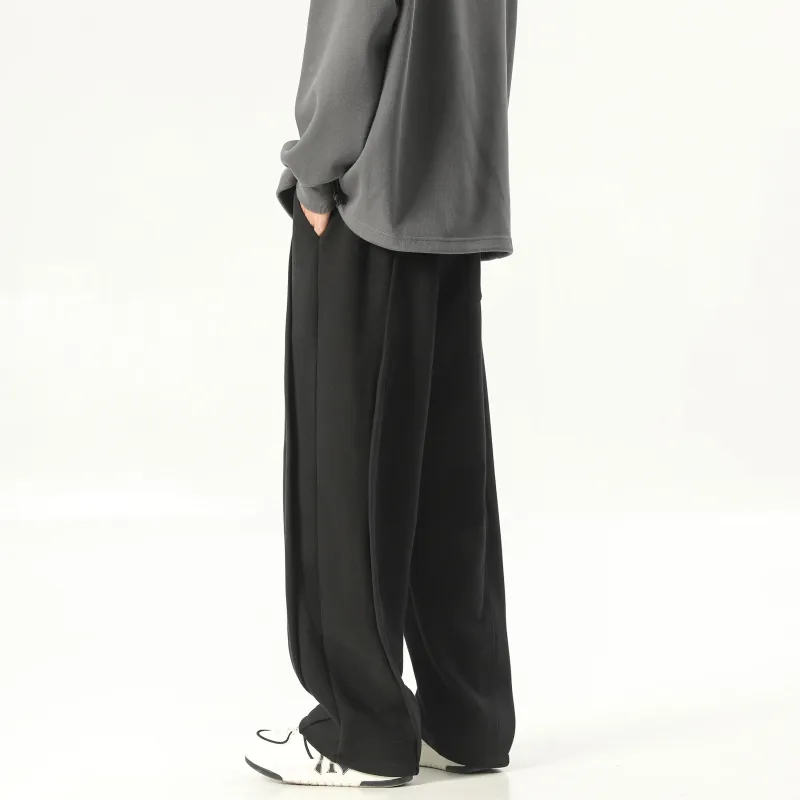 JCUI Casual Pants Unisex Apricot-7