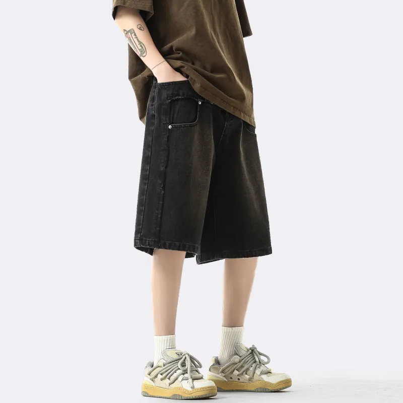 JCUI Denim Shorts Unisex-21