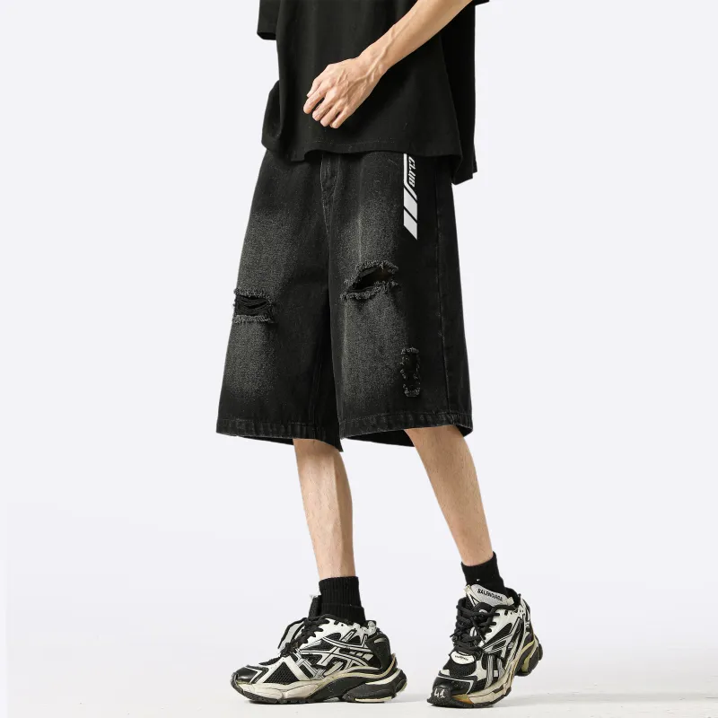 JCUI Denim Shorts Unisex-7