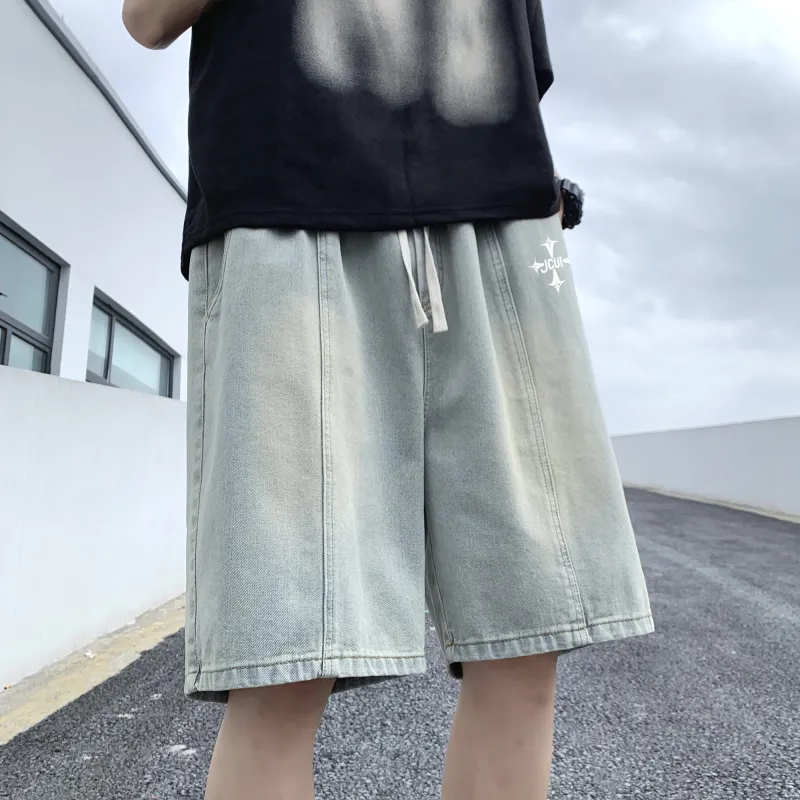 JCUI Denim Shorts Unisex-7
