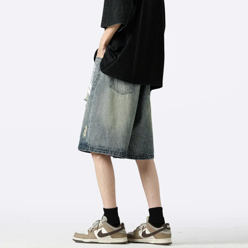 JCUI Denim Shorts Unisex-15