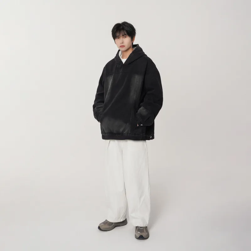 JCUI Denim Jacket Unisex Indigo Purple-34