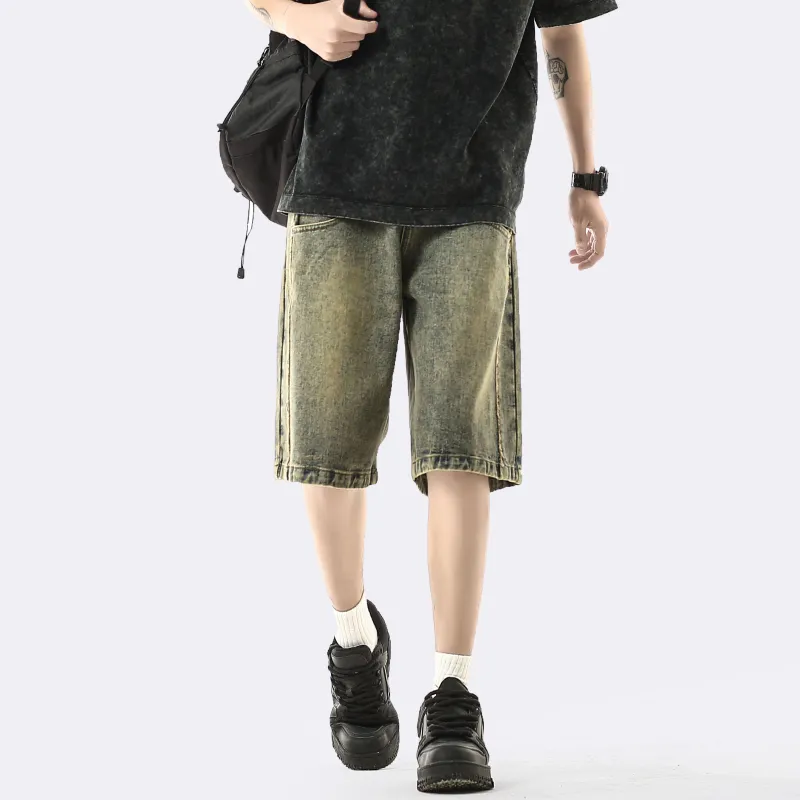JCUI Denim Shorts Unisex-7