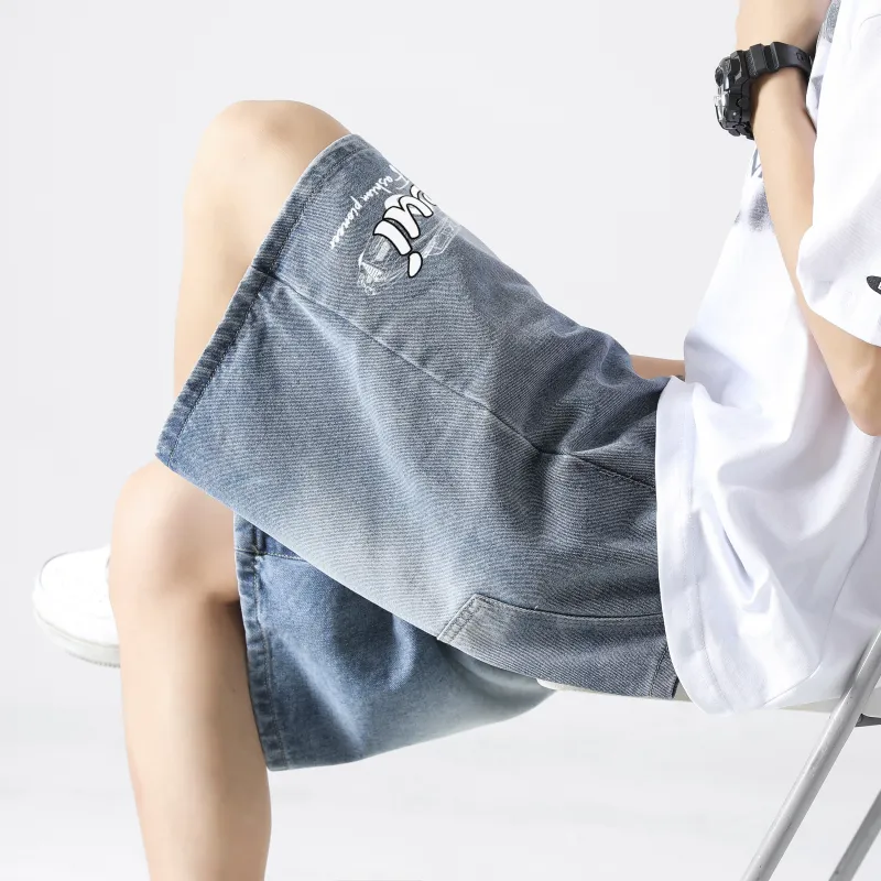 JCUI Denim Shorts Unisex-18