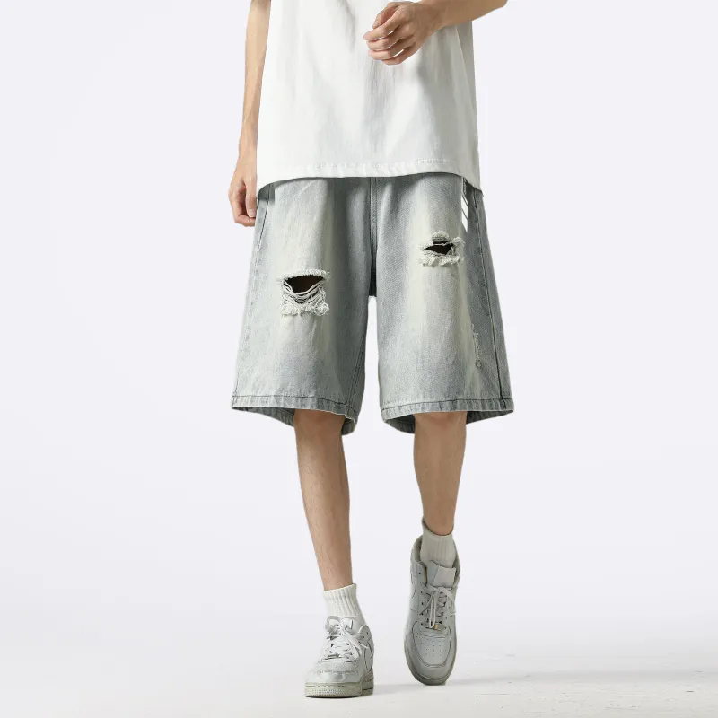 JCUI Denim Shorts Unisex-20