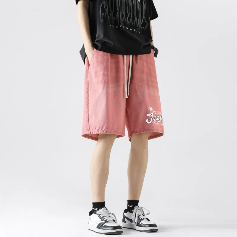 JCUI Denim Shorts Unisex-3