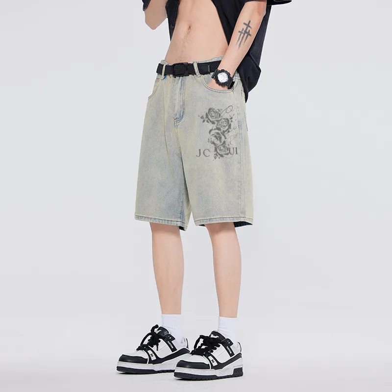 JCUI Denim Shorts Unisex-15