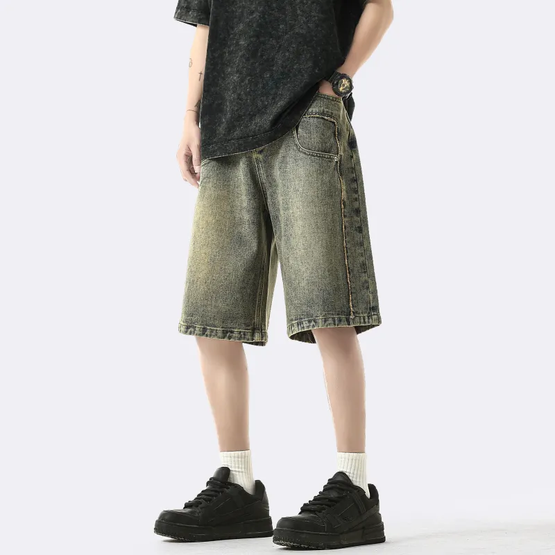 JCUI Denim Shorts Unisex-3