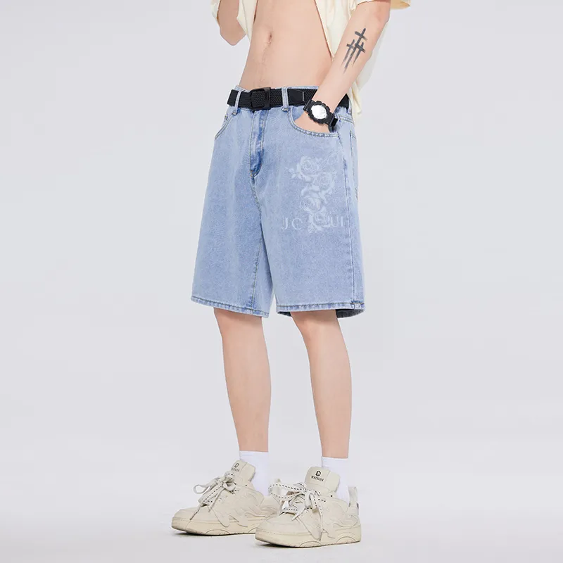 JCUI Denim Shorts Unisex-11