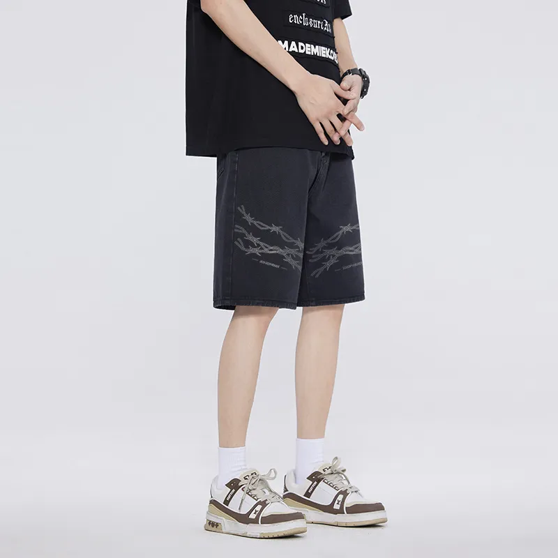 JCUI Denim Shorts Unisex-18
