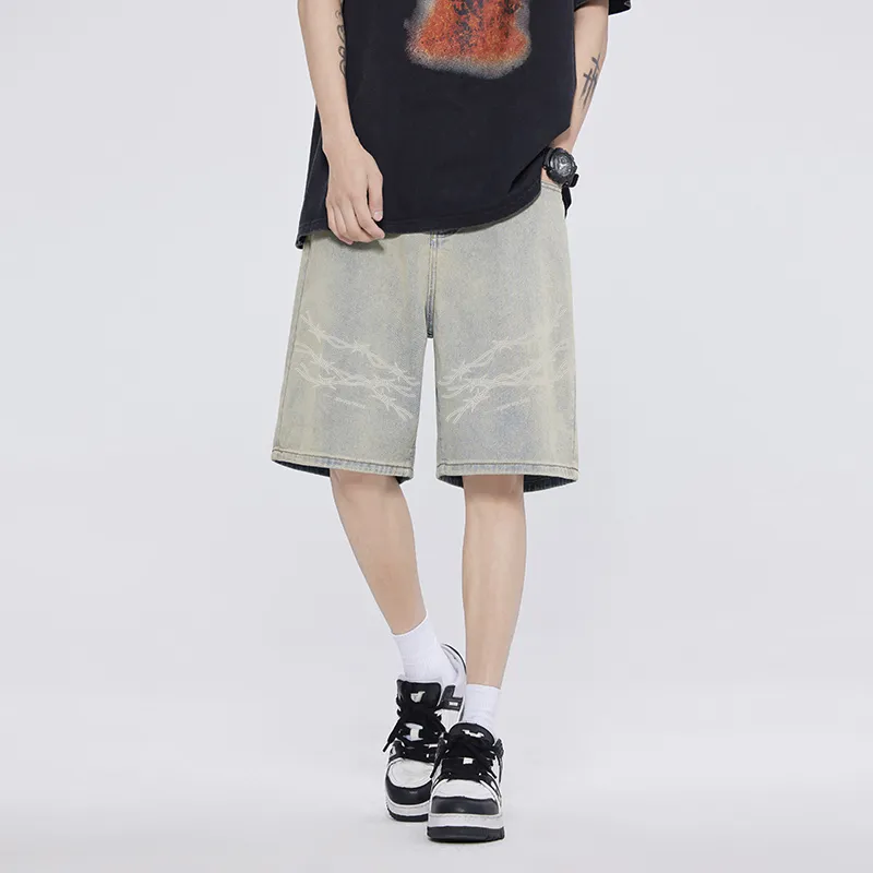 JCUI Denim Shorts Unisex-2