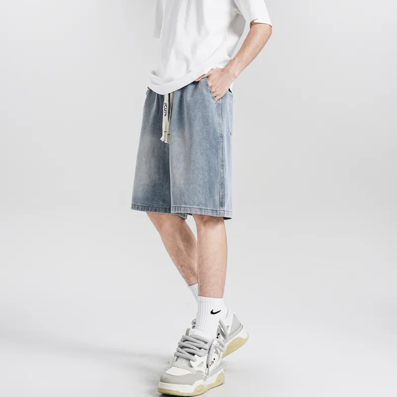 JCUI Denim Shorts Unisex-9