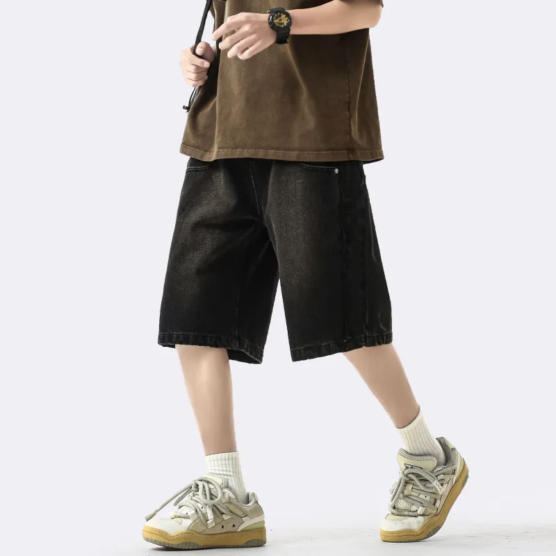 JCUI Denim Shorts Unisex-22
