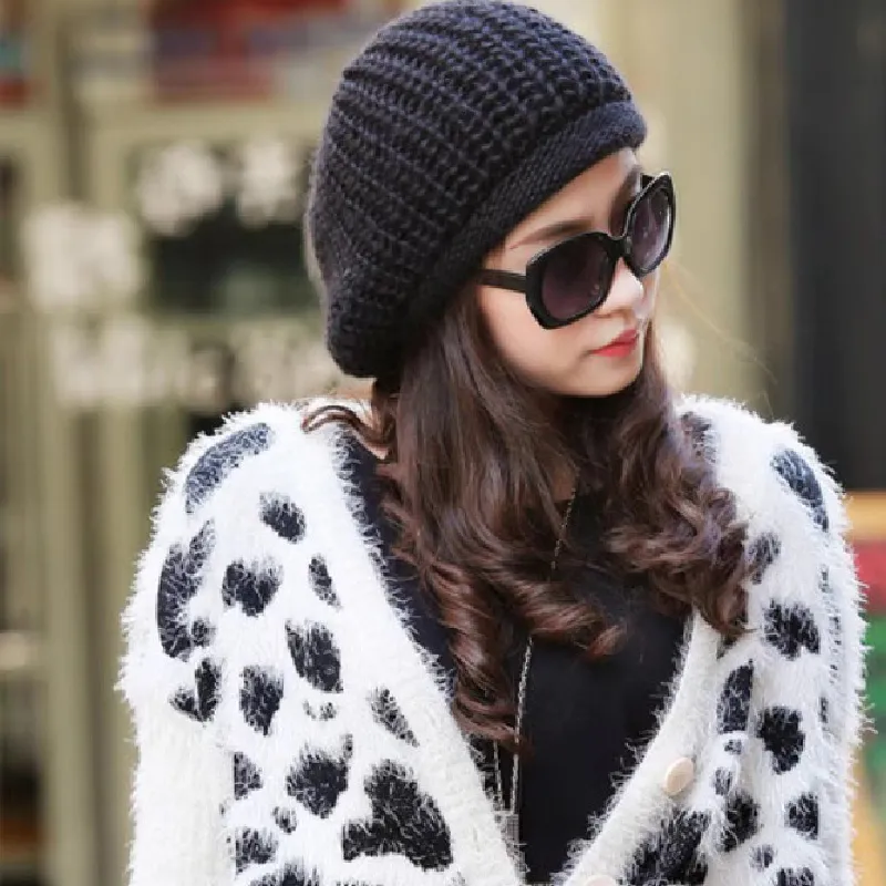 Lackpard Wool Blend Berets Unisex-5