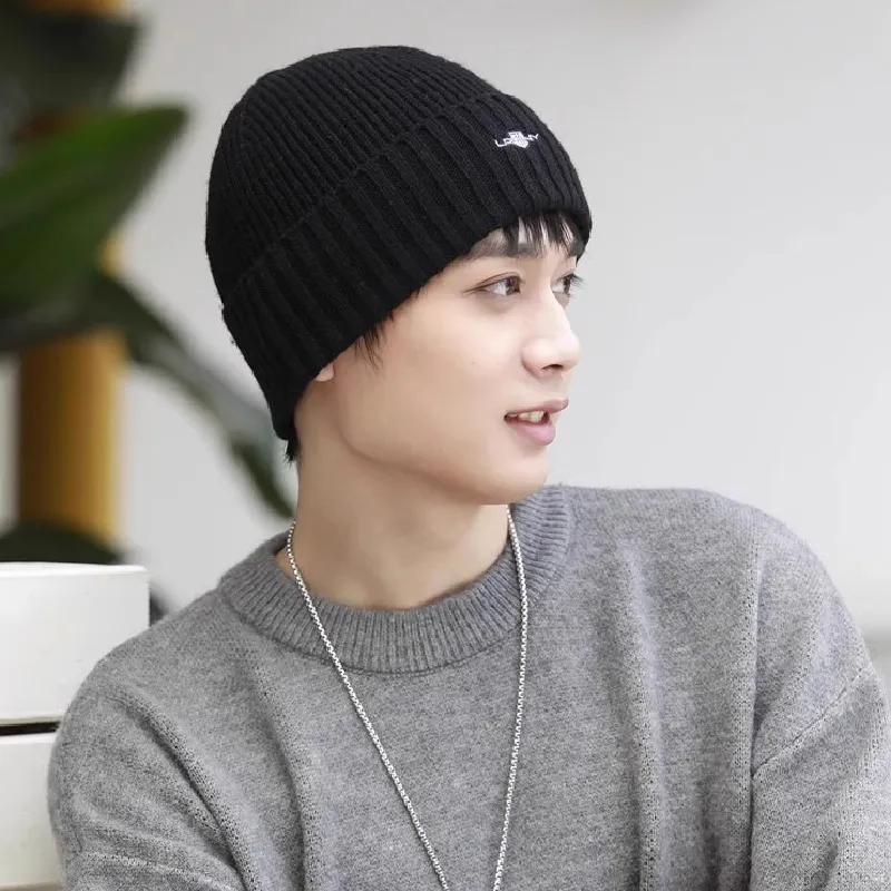 Lackpard Wool Blend Beanies Men's-2
