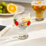 Cartoon Glass Cup-Pig