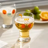 Cartoon Glass Cup-Tiger