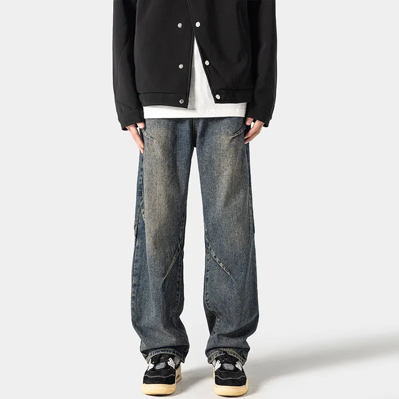 PAINT STAIN Jeans Unisex-8