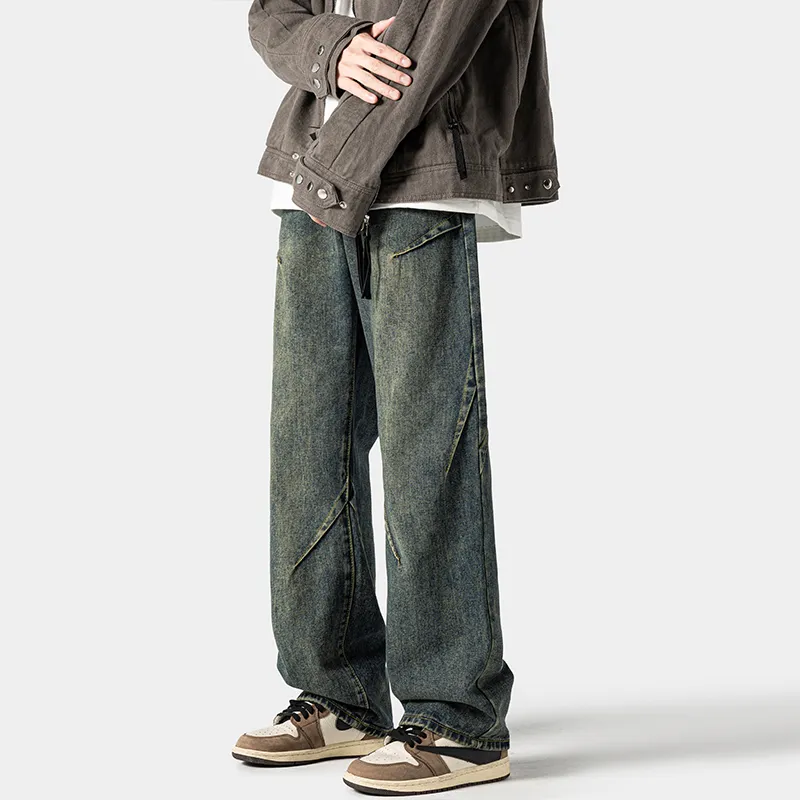PAINT STAIN Jeans Unisex-14